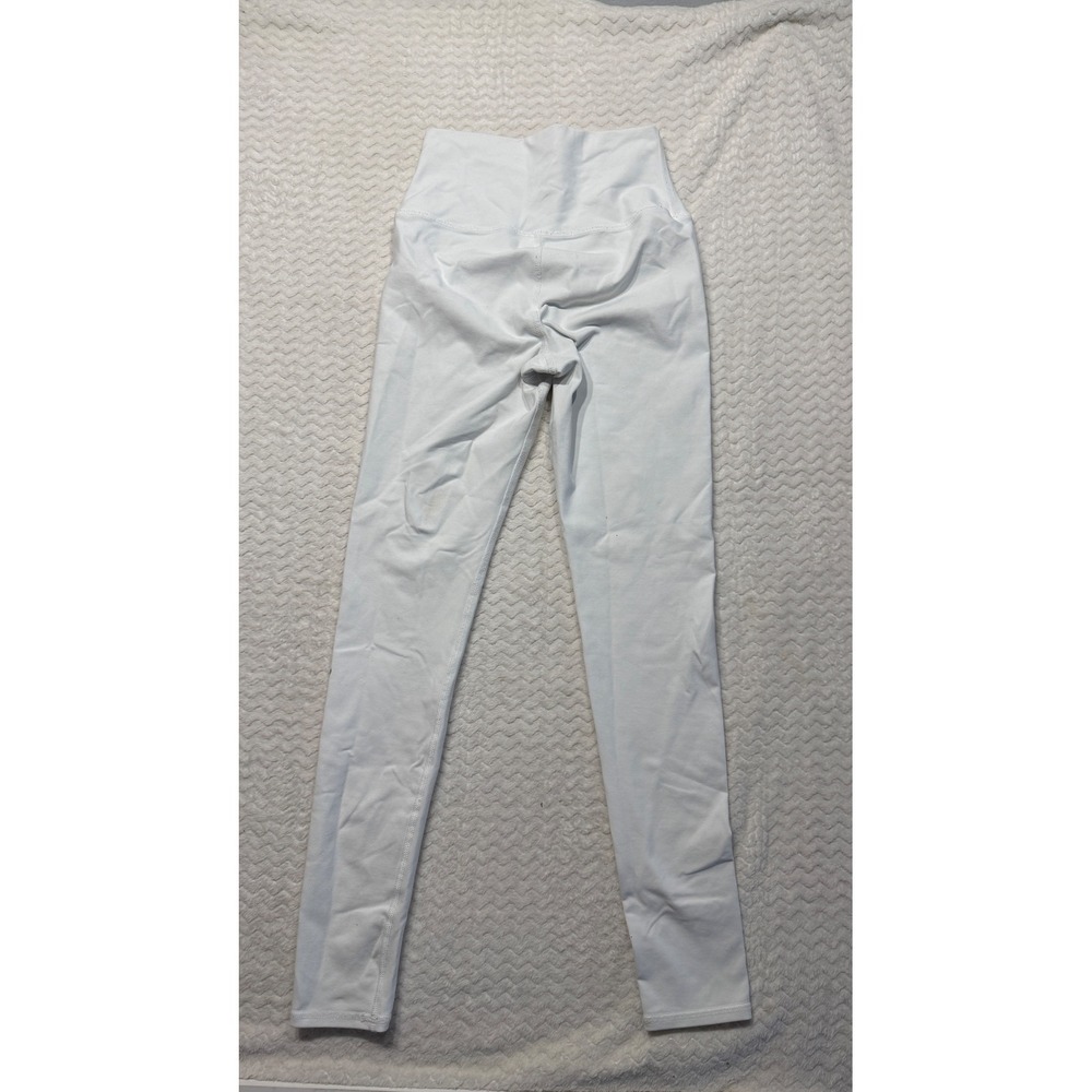 Alo Yoga White High-Waist Airbrush Leggings Size S RN 87370 Yoga Pants